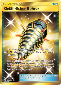 Pokémon-Karte Gefährlicher Bohrer 192/181