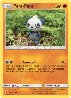 Pokémon-Karte Pam-Pam 081/181