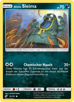 Pokémon-Karte Alola-Sleima 083/181
