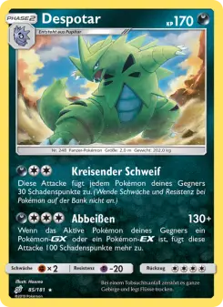 Pokémon-Karte Despotar 085/181