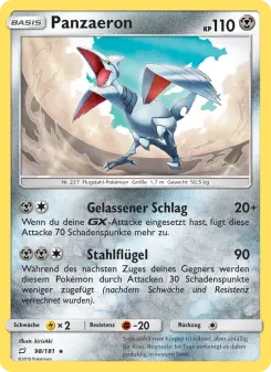 Pokémon-Karte Panzaeron 098/181