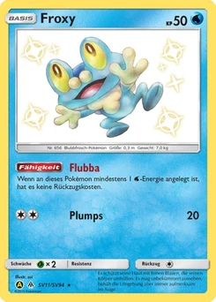 Pokémon-Karte Froxy SV11