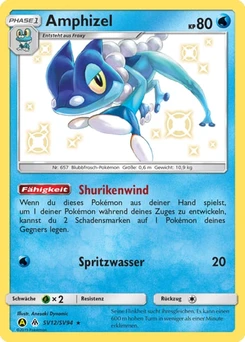 Pokémon-Karte Amphizel SV12