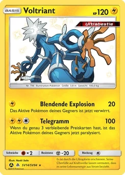 Pokémon-Karte Voltriant SV14