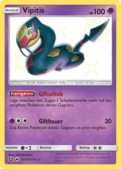 Pokémon-Karte Vipitis SV15