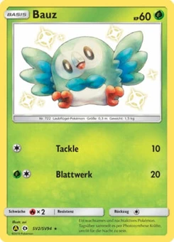 Pokémon-Karte Bauz SV2