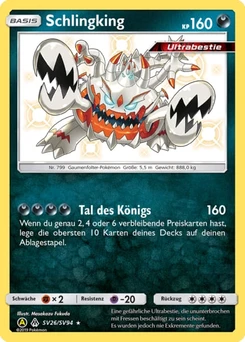 Pokémon-Karte Schlingking SV26
