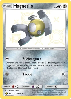 Pokémon-Karte Magnetilo SV27