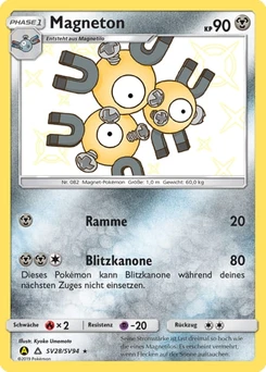 Pokémon-Karte Magneton SV28