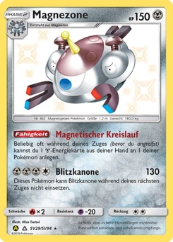 Pokémon-Karte Magnezone SV29
