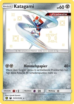 Pokémon-Karte Katagami SV33