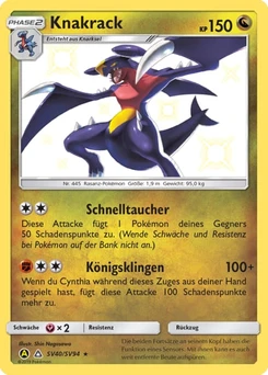 Pokémon-Karte Knakrack SV40