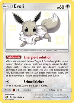 Pokémon-Karte Evoli SV41