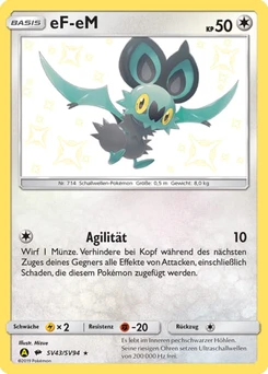 Pokémon-Karte eF-eM SV43