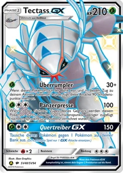 Pokémon-Karte Tectass-GX SV48