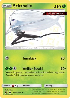 Pokémon-Karte Schabelle SV5