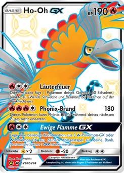 Pokémon-Karte Ho-Oh-GX SV50