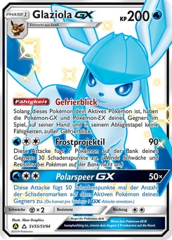 Pokémon-Karte Glaziola-GX SV55