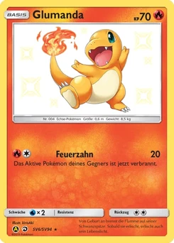 Pokémon-Karte Glumanda SV6