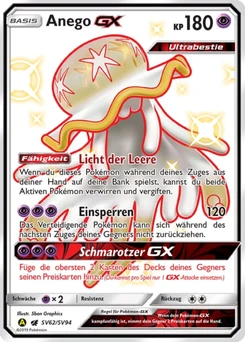 Pokémon-Karte Anego-GX SV62