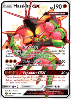 Pokémon-Karte Masskito-GX SV68