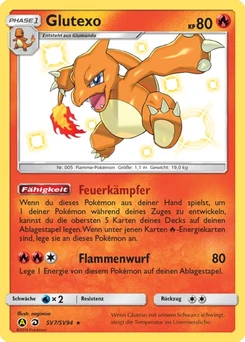 Pokémon-Karte Glutexo SV7