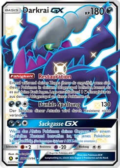 Pokémon-Karte Darkrai-GX SV70
