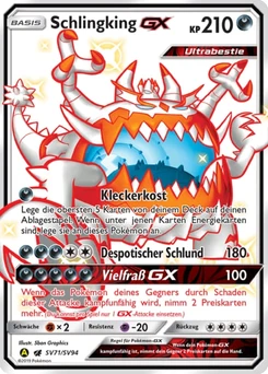 Pokémon-Karte Schlingking-GX SV71