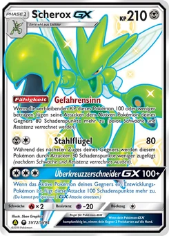 Pokémon-Karte Scherox-GX SV72