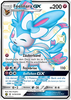 Pokémon-Karte Feelinara-GX SV76