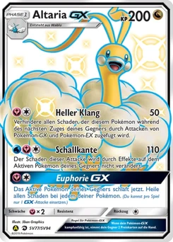 Pokémon-Karte Altaria-GX SV77