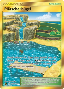 Pokémon-Karte Plätscherhügel SV88