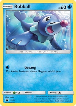 Pokémon-Karte Robball SM03