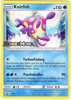 Pokémon-Karte Knirfish SM11