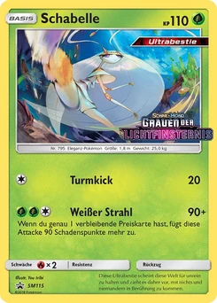 Pokémon-Karte Schabelle SM115