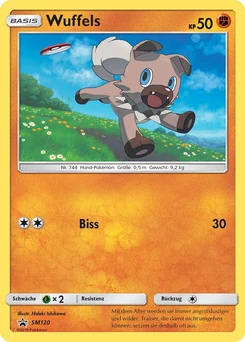 Pokémon-Karte Wuffels SM120
