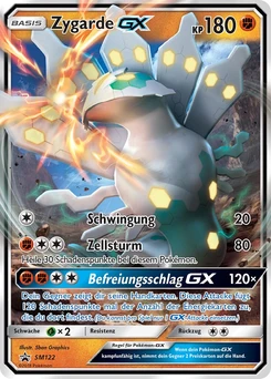 Pokémon-Karte Zygarde GX SM122