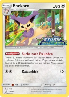 Pokémon-Karte Enekoro SM132