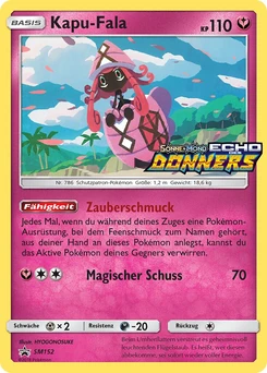 Pokémon-Karte Kapu-Fala SM152