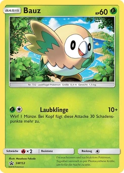 Pokémon-Karte Bauz SM153