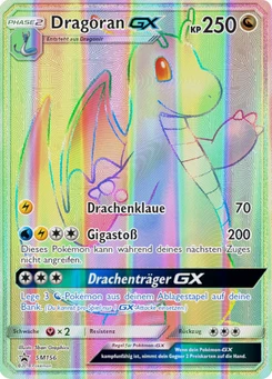 Pokémon-Karte Dragoran GX SM156