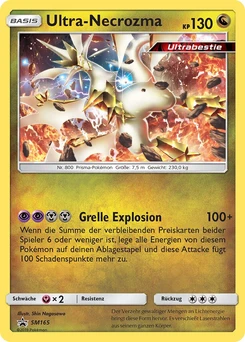 Pokémon-Karte Ultra-Necrozma SM165