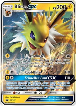 Pokémon-Karte Blitza GX SM173