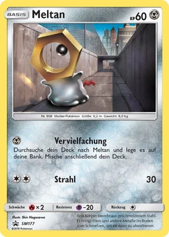 Pokémon-Karte Meltan SM177