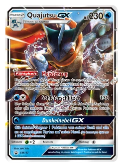 Pokémon-Karte Quajutsu GX SM197