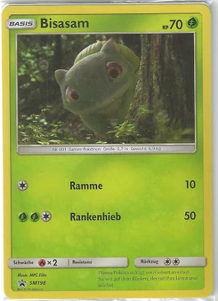 Pokémon-Karte Bisasam SM198