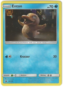 Pokémon-Karte Enton SM199