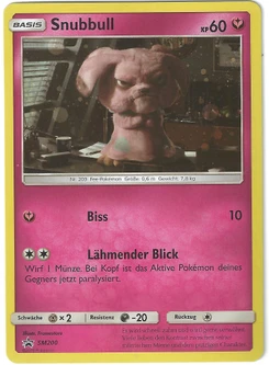 Pokémon-Karte Snubbull SM200
