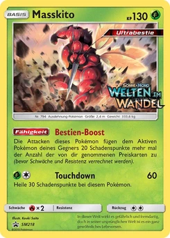 Pokémon-Karte Masskito SM218