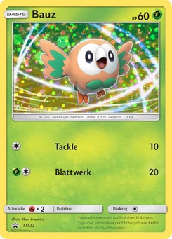 Pokémon-Karte Bauz SM22